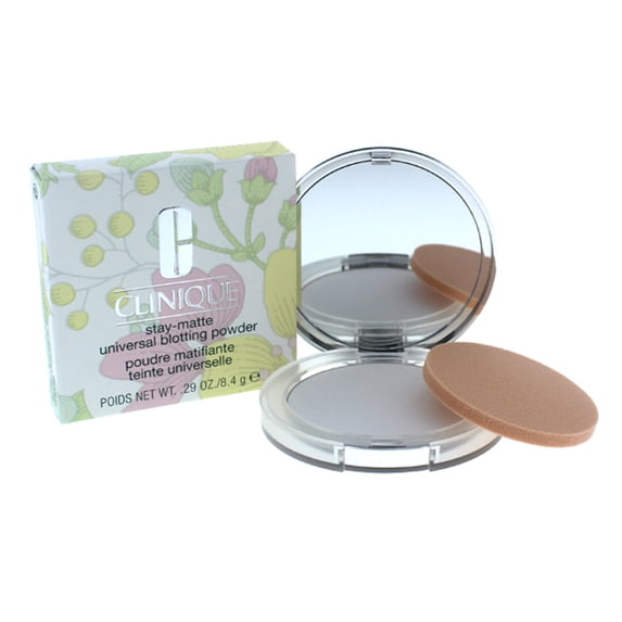 Stay-Matte Universal Blotting Powder - Invisible Matte by Clinique for Women - 0.29 oz Powder