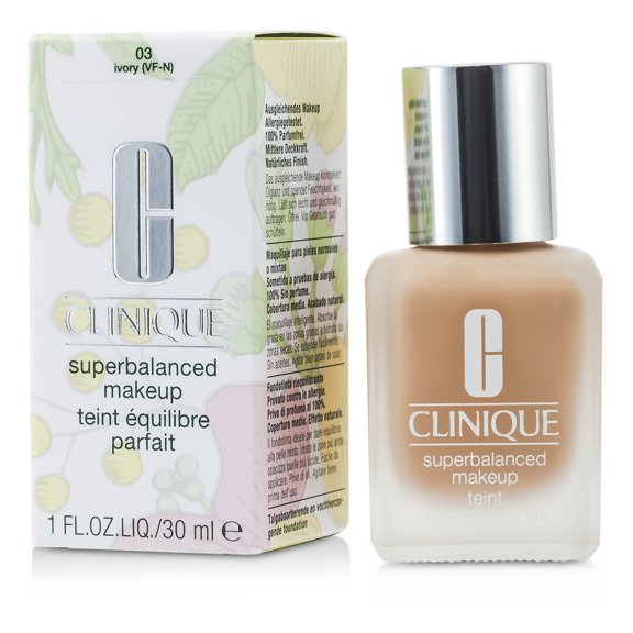 Clinique Super Balanced Makeup for Normal to Oily Skin, No. 03 Ivory (Vf-N) 1 oz