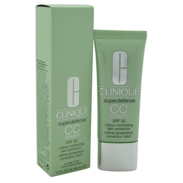 Clinique Superdefense Colour Correcting, Skin Protector CC Cream For Women SPF 30 - Light, 1.4 oz