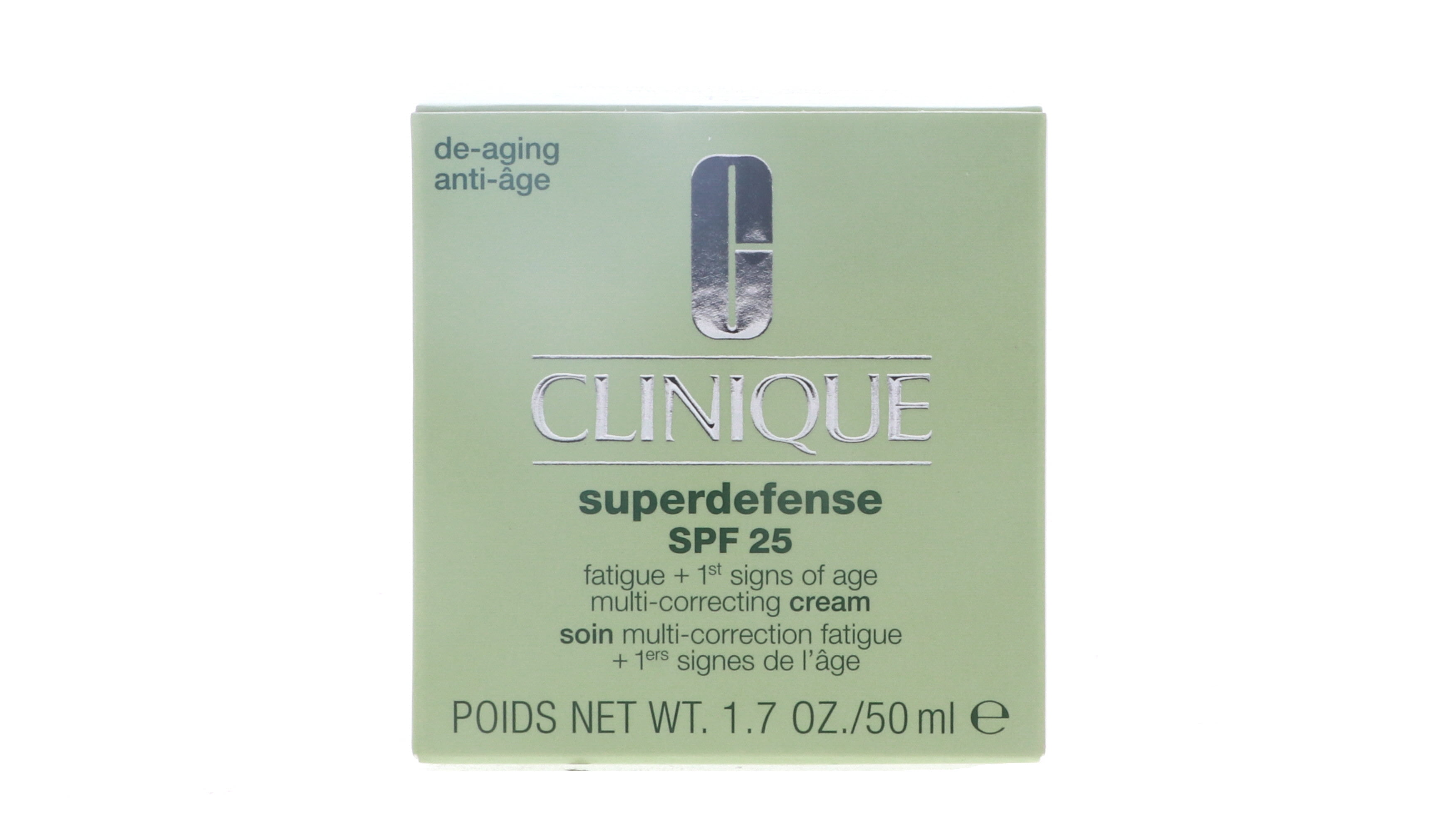 Clinique Superdefense SPF25 Multi-Correcting Cream for Very Dry to Dry Combination, 1.7 oz