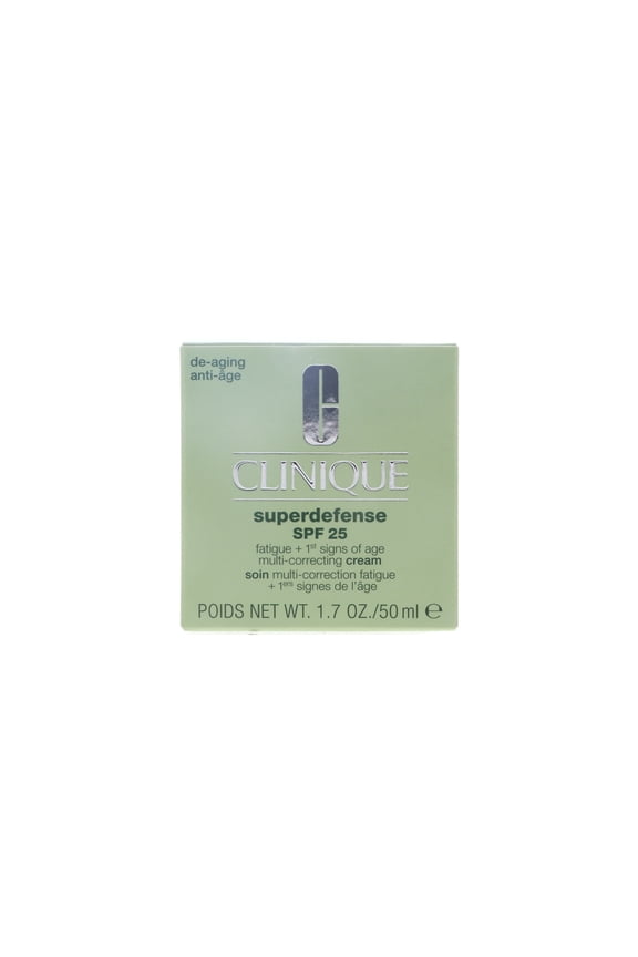 Superdefense SPF25 Multi-Correcting Cream for Very Dry to Dry Combination, 1.7 oz