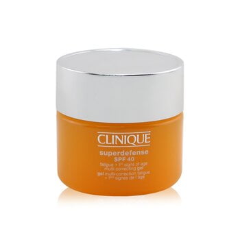 Clinique Superdefense SPF 40 Fatigue + 1st Signs Of Age Multi-Correcting Gel - 1oz