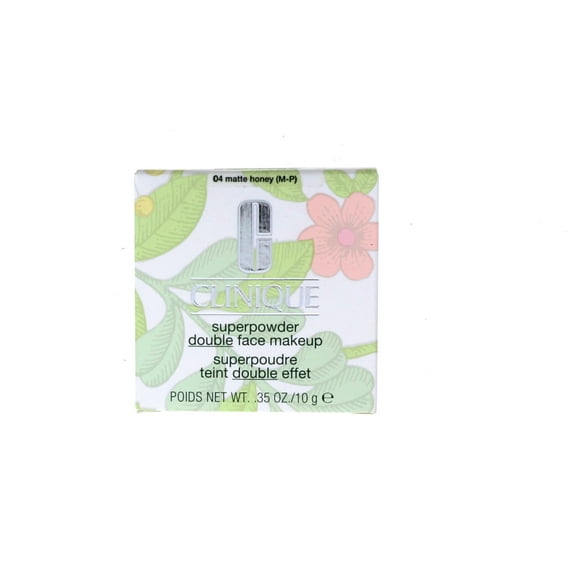 Clinique Superpowder Double Face Makeup, No. 04 Matte Honey, 0.35 oz