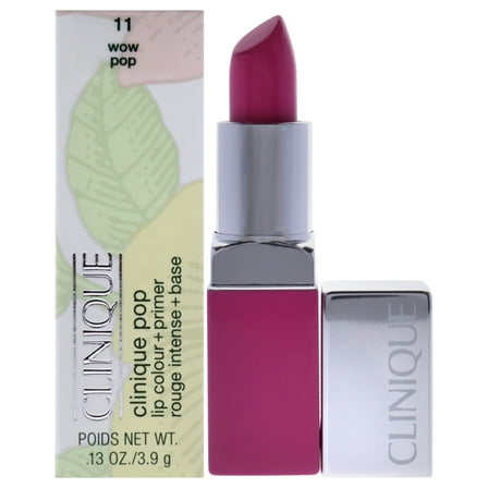 Clinique Pop Lip Colour + Primer - # 11 Wow Pop by Clinique for Women - 0.13 oz Lipstick