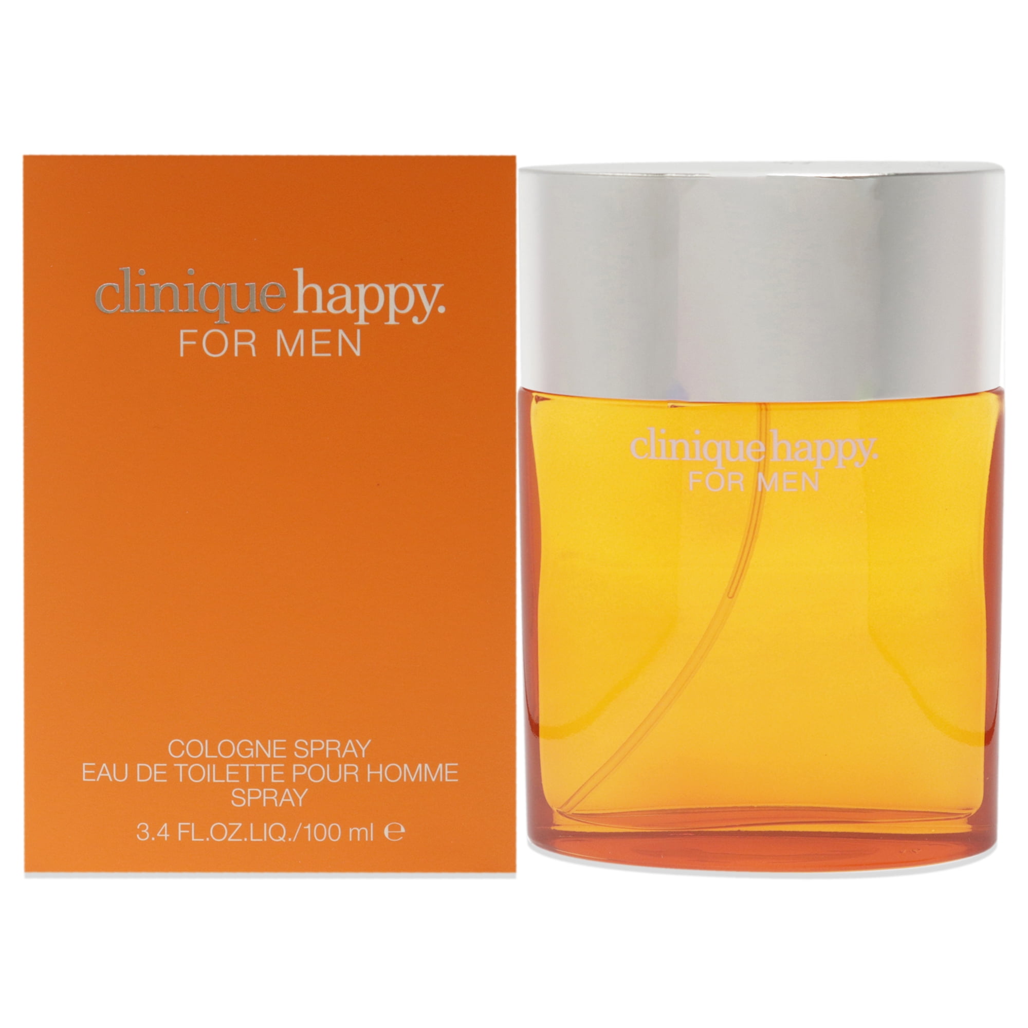 Clinique Happy Men's Cologne Spray - 3.4 oz EDT, Aromatic Perfume