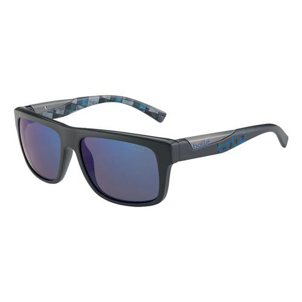 Clint 12094 Matte Grey Blue Plaid GB 10