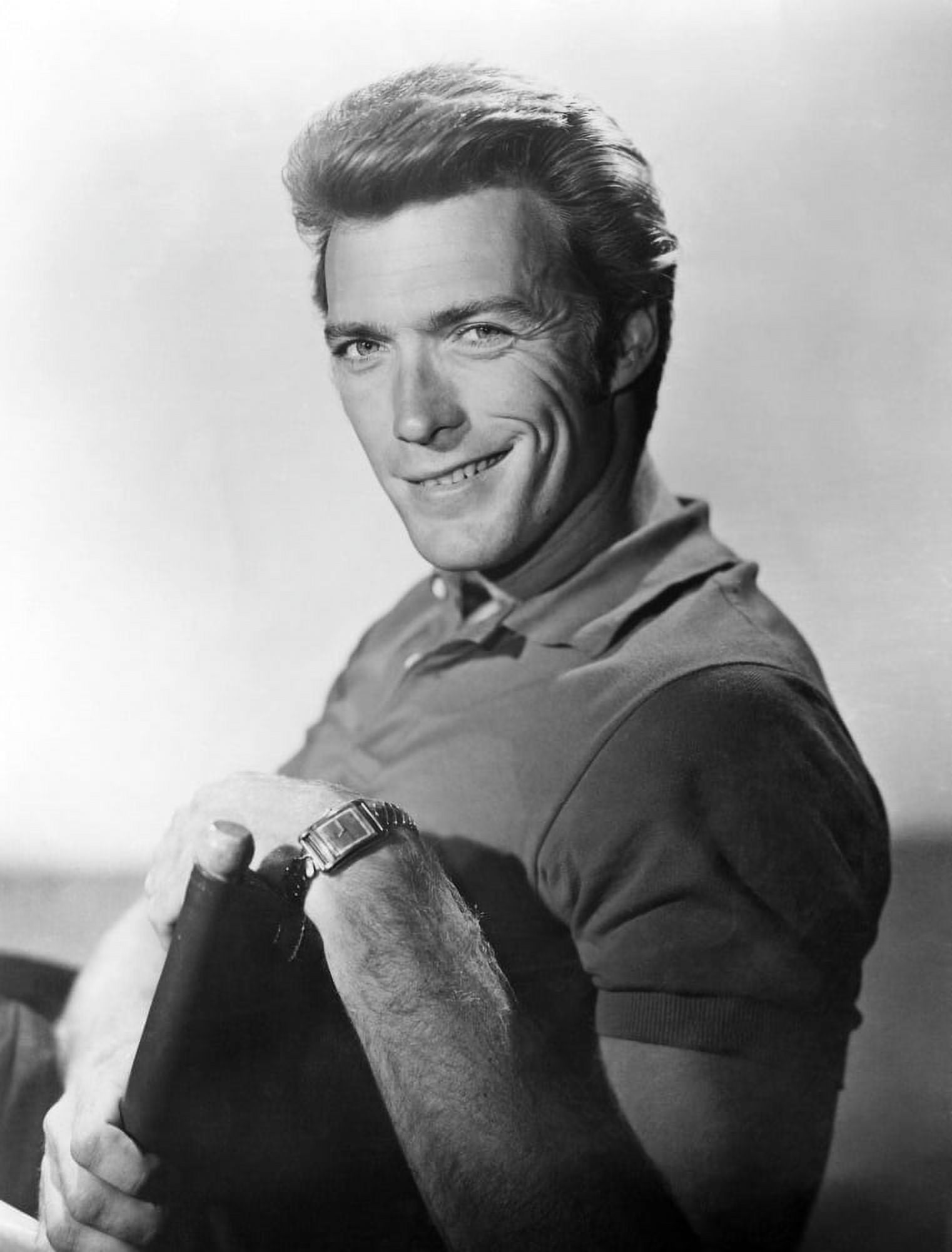 Clint Eastwood Canvas Art - (16 x 20)