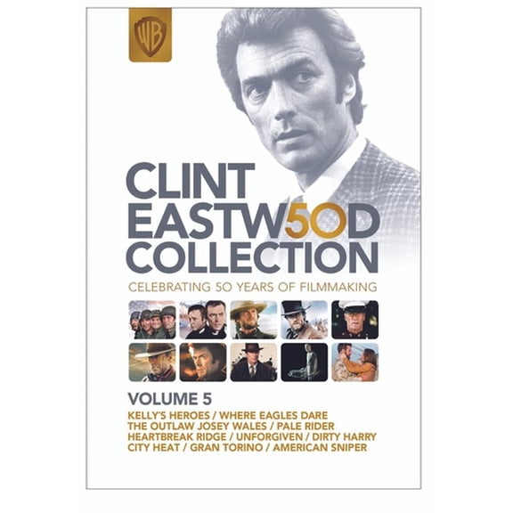 Pre-Owned Clint Eastwood 50Th Anniversary 10-Film Collection (Dvd) (Good)