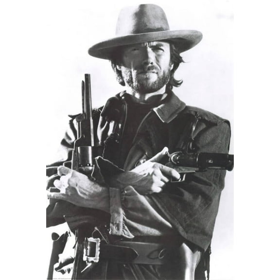 Clint Eastwood - Movie/Personality Poster (2 Guns) (Size: 24 inches x 36)