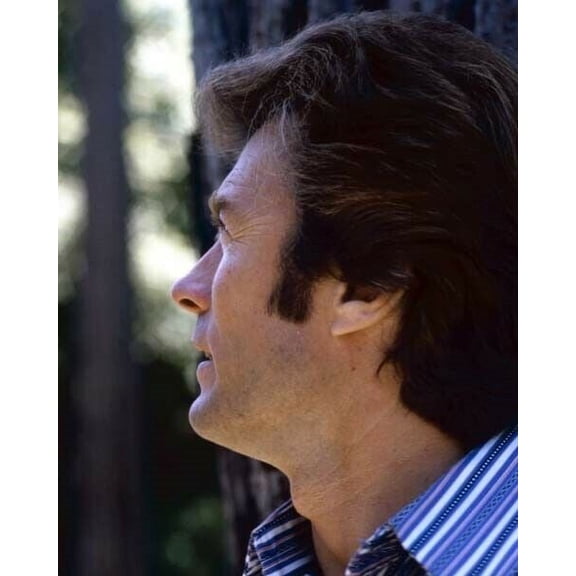 Clint Eastwood side view portrait as Dave in Play Misty For Me 8x10 inch photo