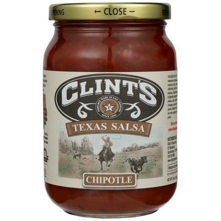 Clint'S Texas Salsa, Chipotle, 16 Oz.