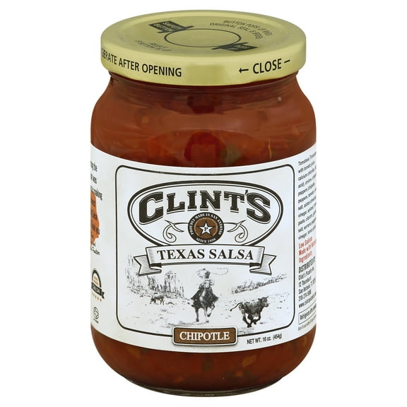 Clint's Chipotle Salsa 16 oz (Pack Of 6)