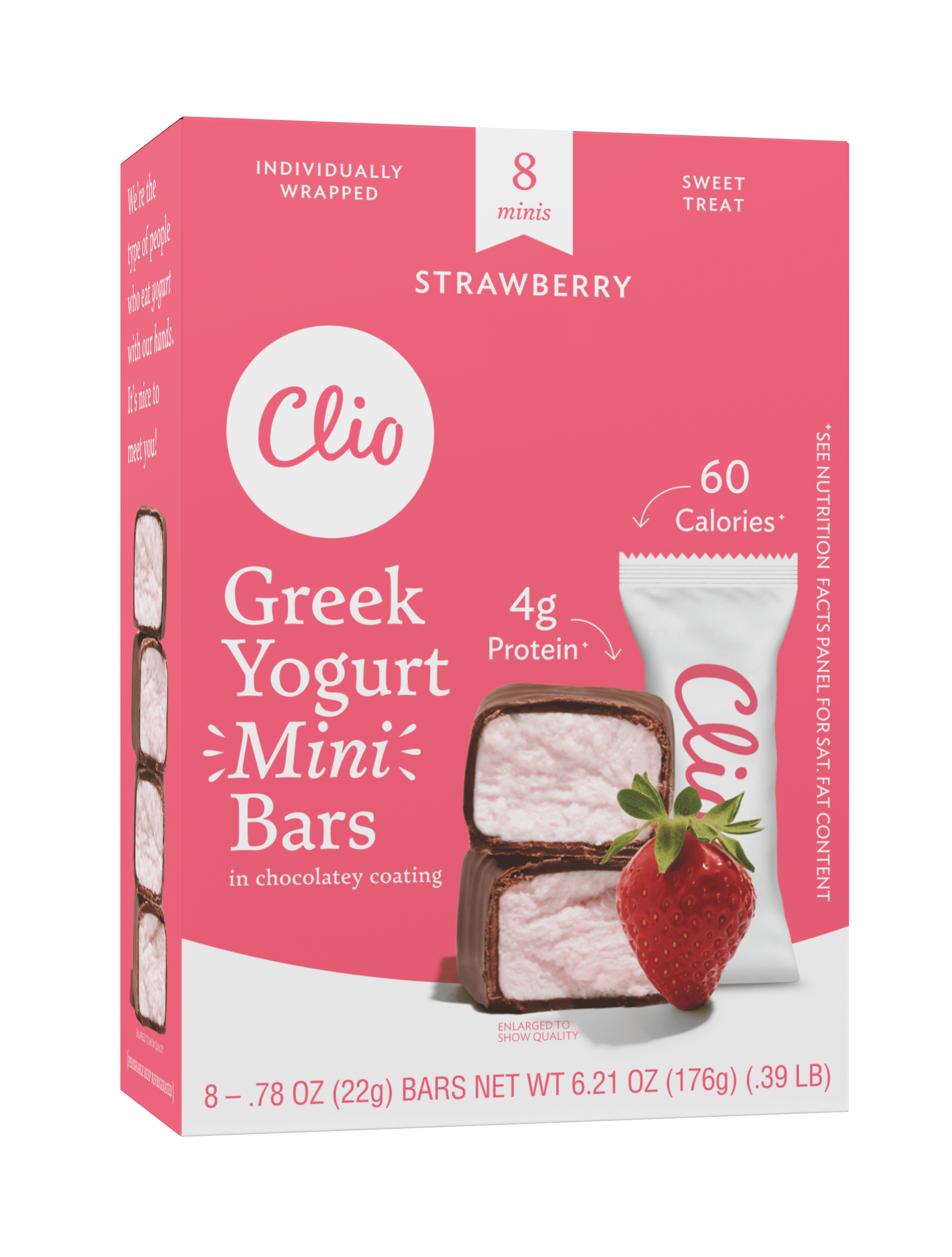 Clio Less Sugar Yogurt Bars Nutrition Facts USA Stockists www