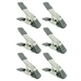 thumbnail image 1 of Clip 6 PCS for Canvas Heavy Duty Muslin Spring Clamps Wood Working Clips Backdrops Metal, 1 of 6