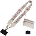 thumbnail image 1 of Clip And Go Strap For Phone With Wallet,Phone Strap With Zippered Pouch,Phone Strap Crossbody, 1 of 9