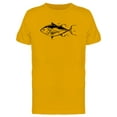 thumbnail image 1 of Clip Art Black Tuna Ocean Tee Men's -Image by Shutterstock, 1 of 2