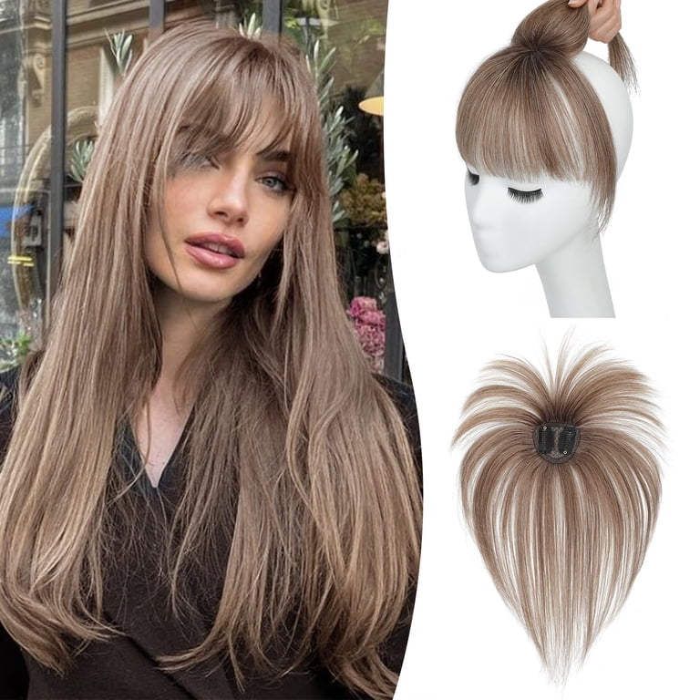 Real Human Hair Clip-In Bangs with 360° Coverage, 2 Secure Clips Amazon.com : UDU Clip In Bangs Real Human Hair Bangs Hair  main image 3