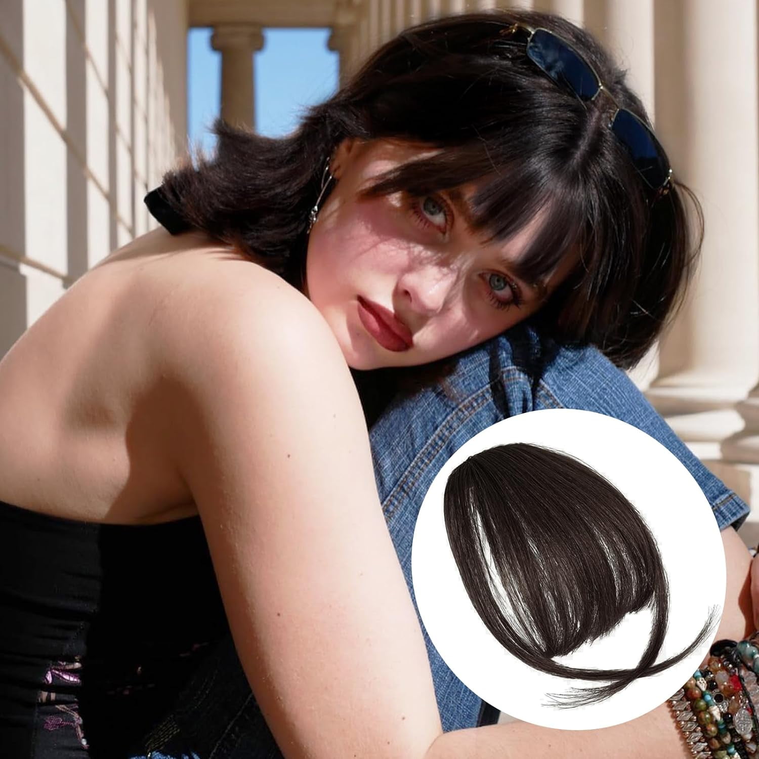 Clip in bangs walmart sale