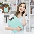 thumbnail image 1 of Clip Boards, Plastic Clipboards, Clip Boards with Metal Clip, 12.4 x 8.8 Inch Low Profile Clipboard, Standard A4 Letter Size for Office, 1 of 6