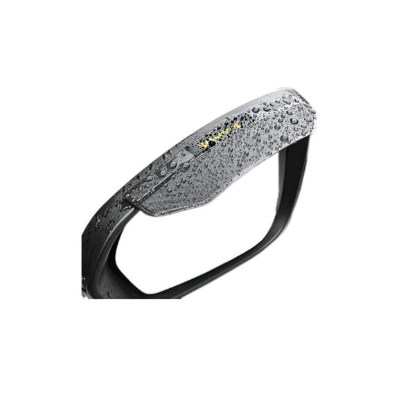 Clip On Car Side Mirror Rain Guards, 2PCS Pair Carbon Fiber Window Deflectors, No Glue Universal Rearview Mirror Covers, Waterproof Anti Rain Dust Visor for SUV Truck Sedan, Easy Install