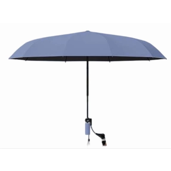 Clip On Chair Sun Shade Umbrella with Adjustable Clamp,Portable Black Coating Anti UV Stroller Fishing Chair Parasol for Outdoor Camping Picnic Use,Folding Outdoor Beach Chair Shade Umbrella