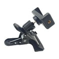 thumbnail image 1 of Clip Clamp Holder Ball Head Mount Nonslip Rubber Grip Metal Construction for Photography Studio Camera, 1 of 9