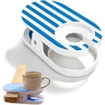 thumbnail image 1 of Clip On Drink Holder-Secure Your Beverage Anywhere,Beach Chair Cup Holder with Clamp, Portable Drink Clip Cup Holder for Desk Table Pool Lounge Cruise Outdoor Use, 1 of 9