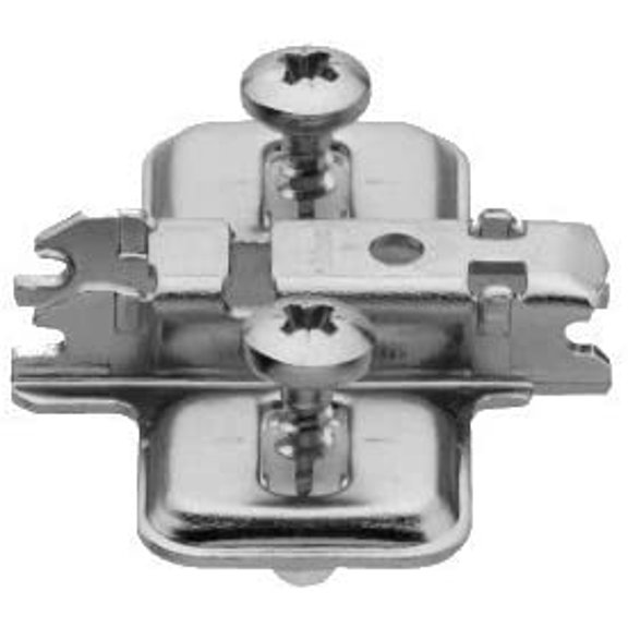Clip Expando Cam Adjustable Mounting Plate 0mm and 3mm (0mm twin application)