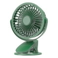 thumbnail image 1 of Clip on Fan, 5.6x6.5x3.2inch Portable Fan, 3 Wind Speed, 360° Rotation, Small But Powerful, Ultra-Low Noise Level, for Home Office Car Indoor or Outdoor(Green), 1 of 6