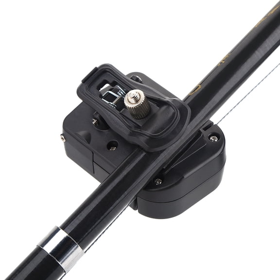 Clip on Fishing Line Counter Digital Fishing Counter, on Rod Depth Finder Line Measurement Tool for Nighttime and Daytime Fishing, Attaches to Most Rods, Accurate to 99.9m, Easy to Use