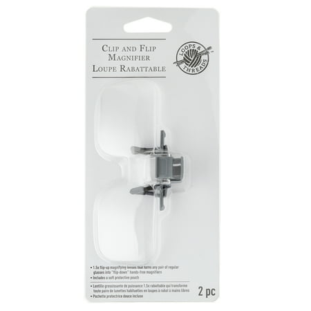 Clip & Flip Magnifier by Loops & Threads