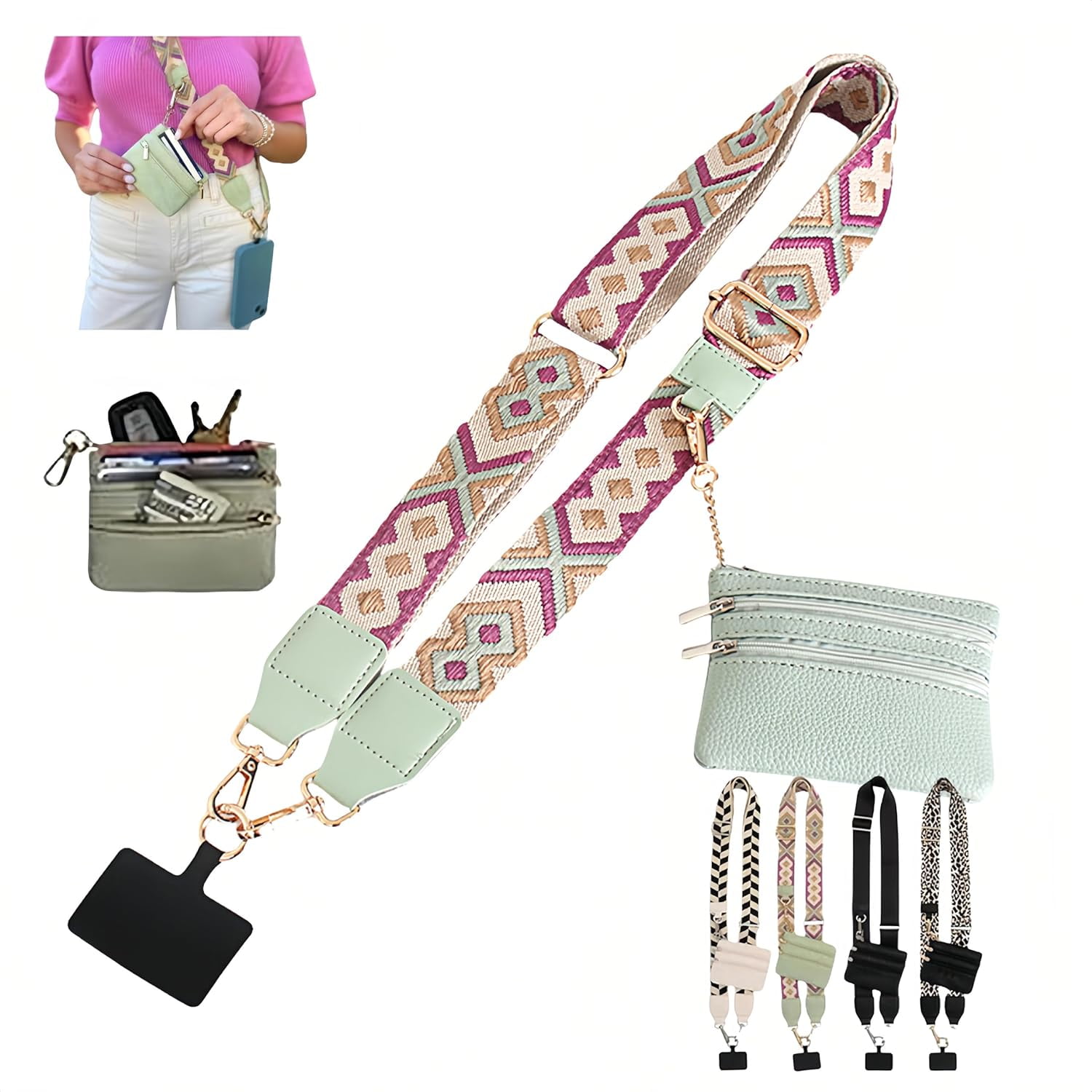 Wallet strap to body sale