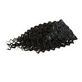 thumbnail image 1 of Clip In Hair Extensions Deep Wave 100% Human Hair, 1 of 2