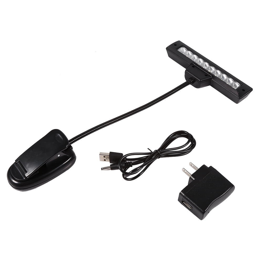 Clip On Bed Light Portable Clipon Lamp, Clipon Music Stand Light, AC