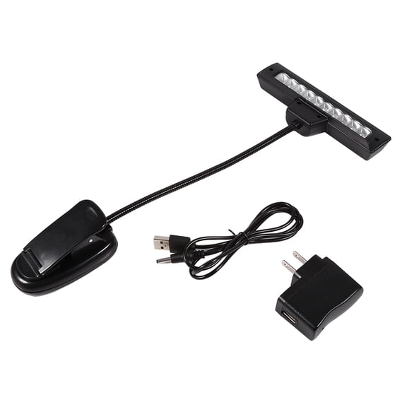 Clip On Bed Light Portable Clip-on Lamp, Clip-on Music Stand Light, AC 110V ~220V For Home Bedroom
