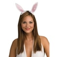 thumbnail image 1 of Clip-On Bunny Ears Adult Halloween Accessory, 1 of 2