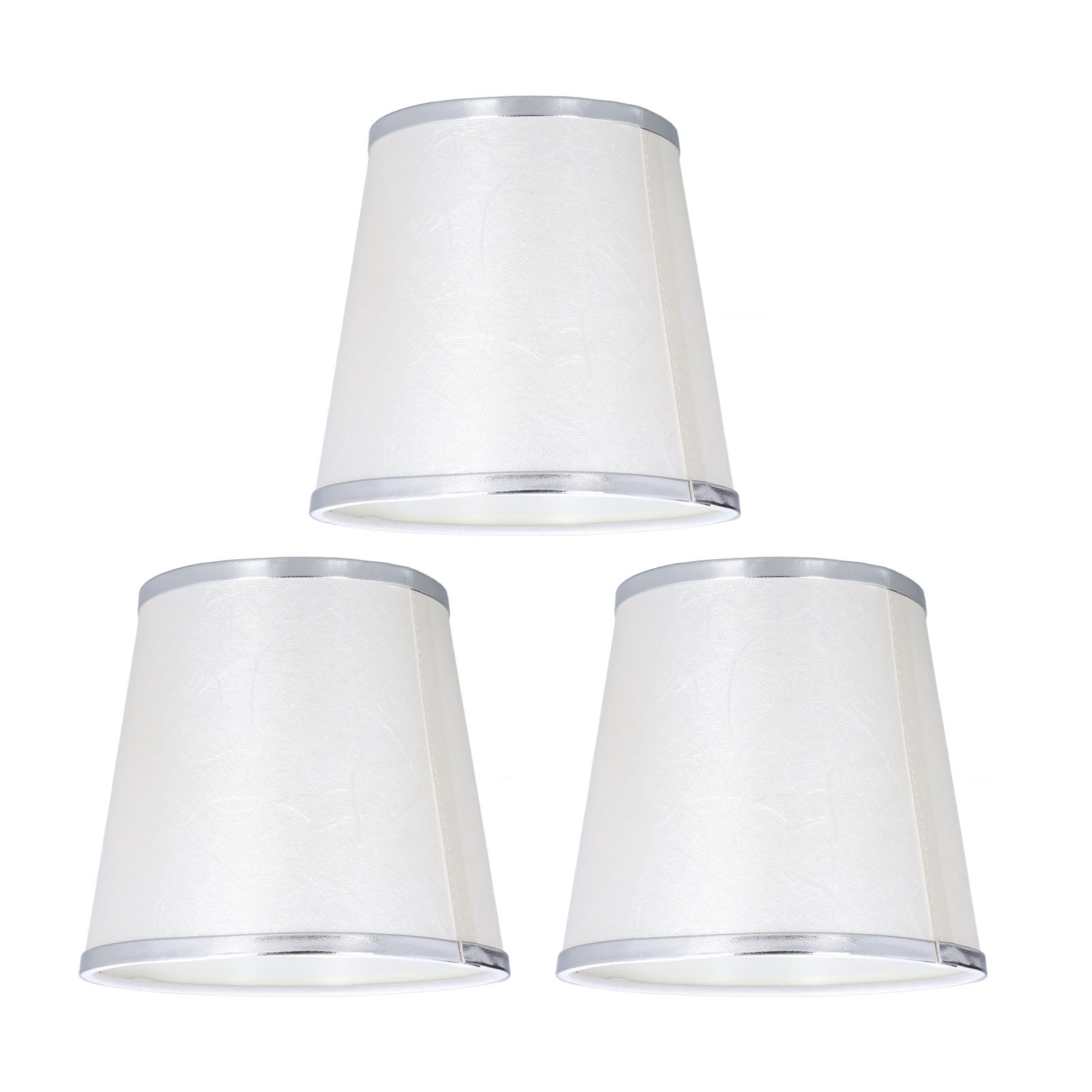 Clip On Chandelier Lamp Shades, 6PCS Fabric Clip LampShades for Candle