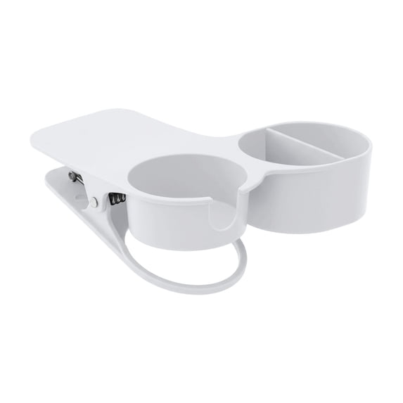 Clip-On Drink Holder With Clamp, Portable Cup Holder For Desk, Beach Chair, Pool & Cruise, Universal Bottle & Mug Rack For Home, Office & Outdoor Rack New