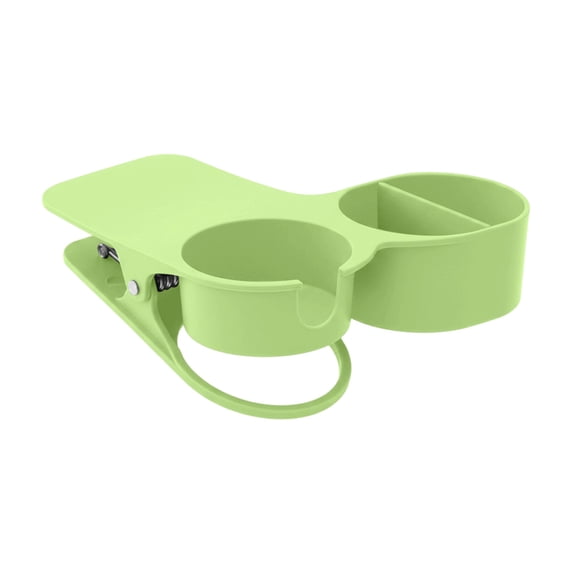 Clip-On Drink Holder, Universal Beach Chair Cup Holder with Secure Clamp, Portable Desk Bottle Stand for Table, Pool, and Outdoor Use