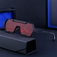 thumbnail image 1 of Clip-On Driving Sunglasses, Metal Square Frame Polarized Shades, UV Protection for Outdoor Sports, 1 Pack, 1 of 6