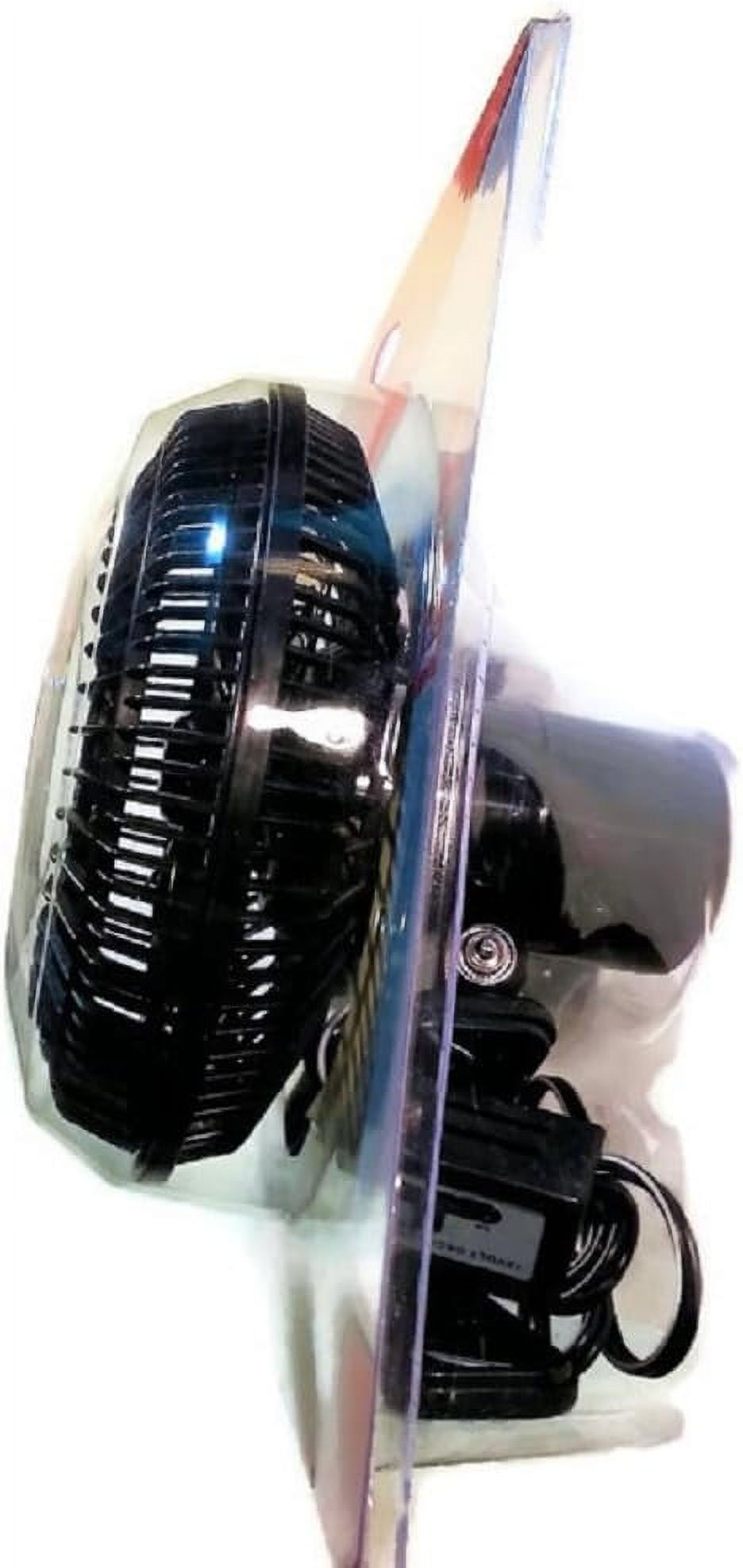 Clip On Fan (for Cars, Trucks, and RV's) Plugs Into Any Vehicle Power