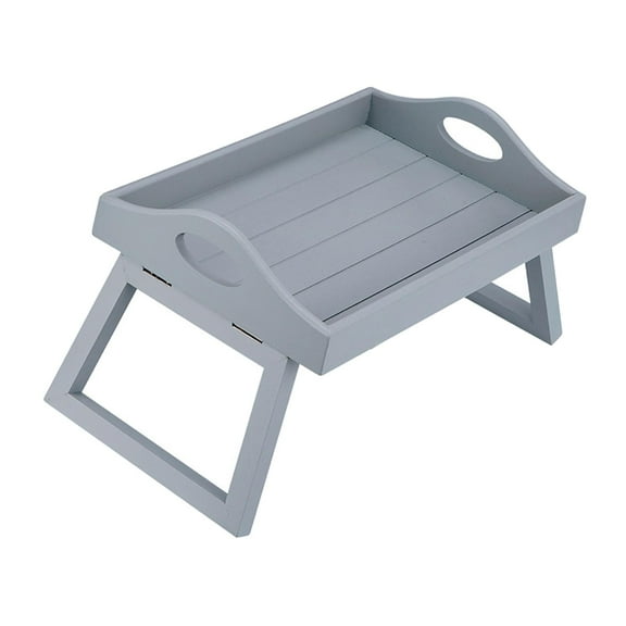 Clip On Foldable Couch Tray Laptop Stand Serving Table for Camping