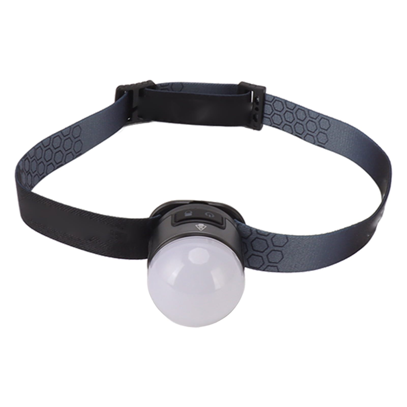 Clip On Headlamp, White And Red Light Source 7 Light Modes Headlamp XPG