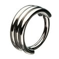 thumbnail image 1 of Clip On Hoop Earrings Stainless Steel Clip On Earrings for Women No Piercing Fake Hoop Earrings Spring Hoop Earrings for Non-Pierced Ears, 1 of 6