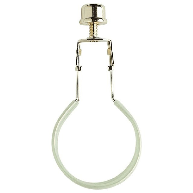 Clip On Lampshade Adapter Includes Finial and Lampshade Levellers to