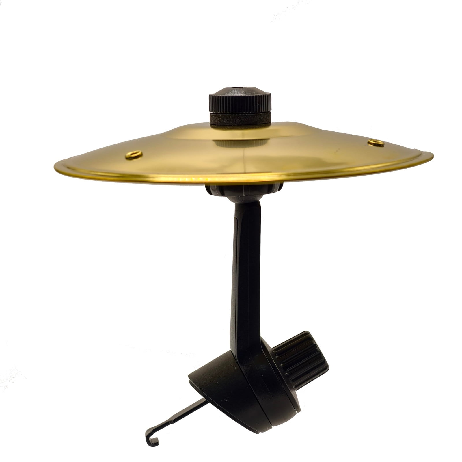 Clip-On Mini Drum Cymbal Air Vent for Cars - Durable Musical Car Accessory, Easy Installation, Car Crash Cymbal, Universal Fit All Vehicles, Fun Driving Enhancement for Music Lovers (Gold)