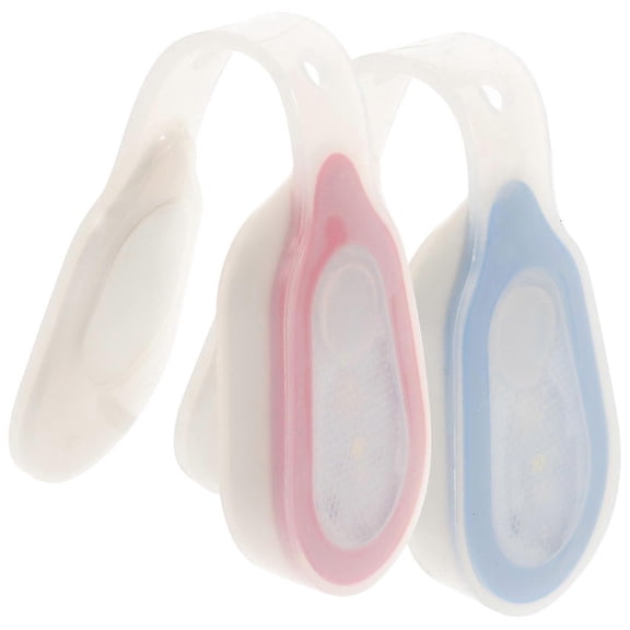 Clip On Mini Flashlight Emergency Night Visibility For Running Gear 2Pack