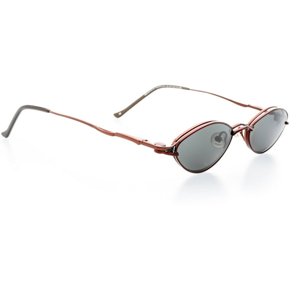 Clip-On ONLY - Oval Shape, for Metal Full Rim Frame - Prescription Eyeglasses RX, Red Lust