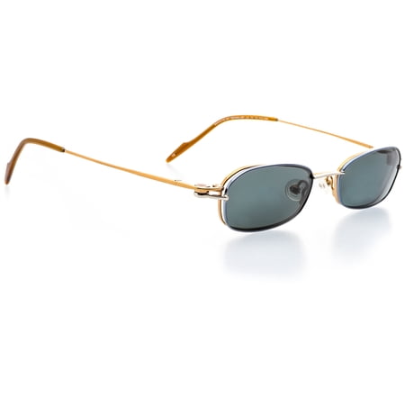 Clip-On ONLY - Oval Shape, for Metal Full Rim Frame - Prescription Eyeglasses RX, Shiny Cobalt Silver