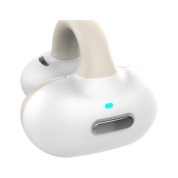 Clip-On Open Ear Earbuds Bluetooth Earphones,Wireless Headphones Sport Headset,HiFi Stereo Earbuds Digital Display Earphones,Bluetooth 5.3 Headphones Stable Connection,Portable Charging Case Earbuds